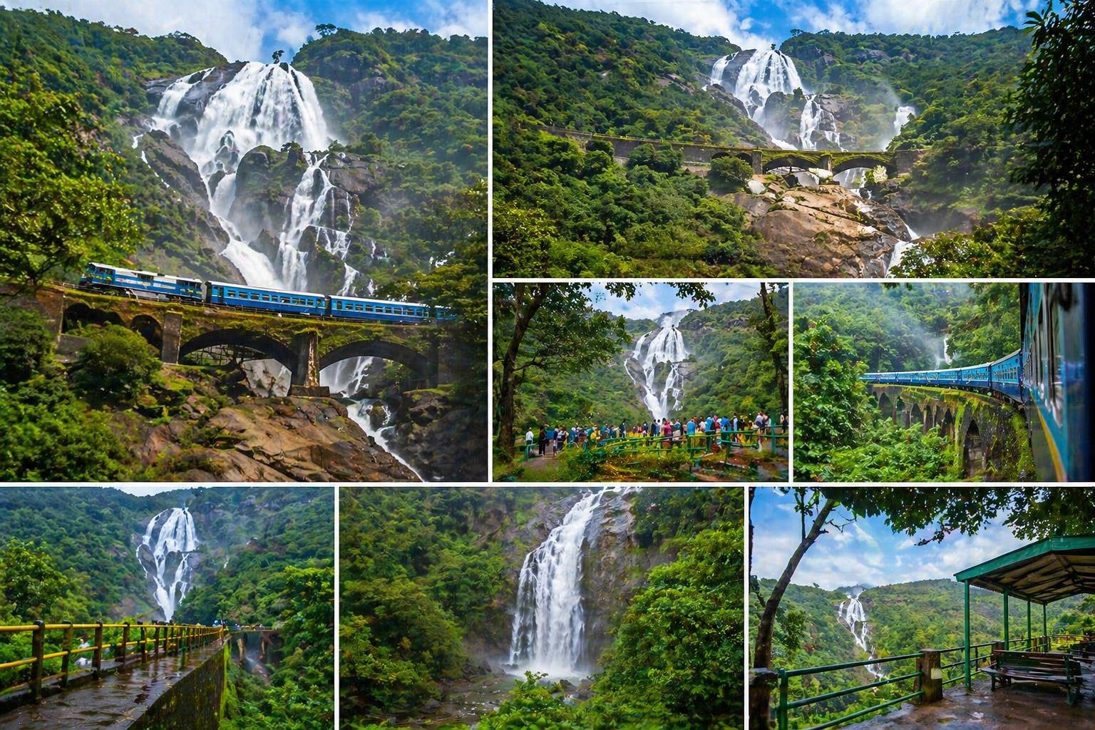 SIC Dudhsagar Waterfall Tour | Jeep Safari & Spice Plantation