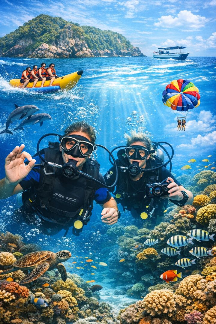 Scuba Diving + Water Sports Combo